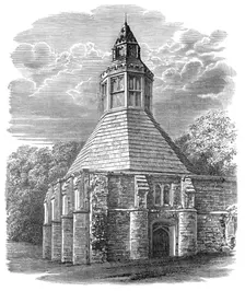 Abbot's Kitchen Glastonbury Abbey, c1880, (1897). Artist: Alexander Francis Lydon