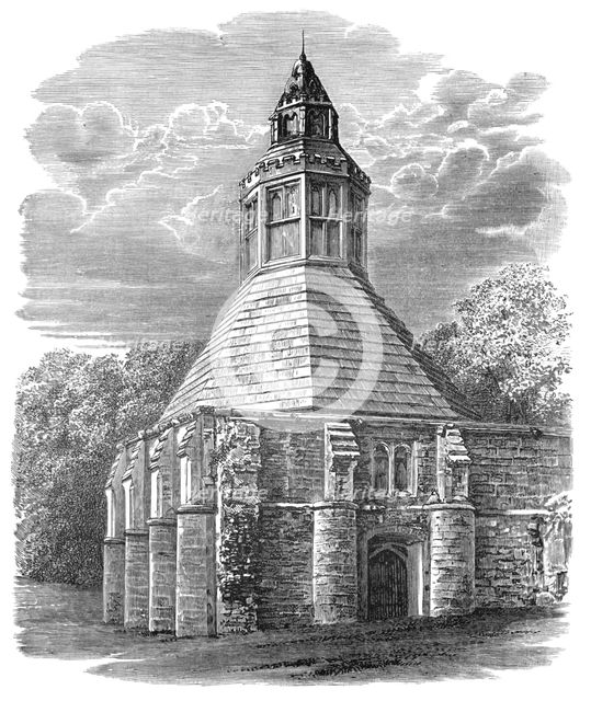 'Abbot's Kitchen', Glastonbury Abbey, c1880, (1897). Artist: Alexander Francis Lydon.