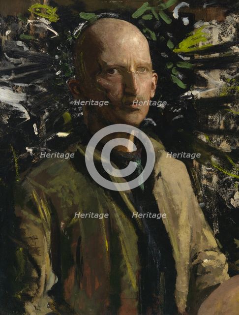 Abbott Handerson Thayer, Self-Portrait, 1920. Creator: Abbott Handerson Thayer.
