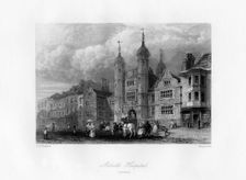 Abbott's Hospital, Guildford 19th century.Artist: Shury & Son