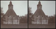 Abbot's Kitchen, Glastonbury Abbey, Glastonbury, Mendip, Somerset, 1913. Creator: Walter Edward Zehetmayr