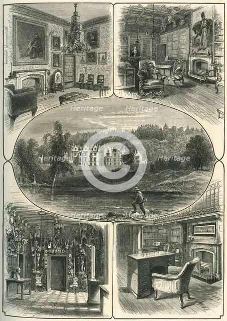 'Abbotsford', c1870.