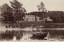 Abbotsford from the Tweed, between 1870 and 1880. Creator: James Valentine