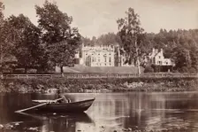 Abbotsford from the Tweed, c1880. Creator: George Washington Wilson