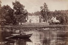 Abbotsford from the Tweed, c1880. Creator: George Washington Wilson