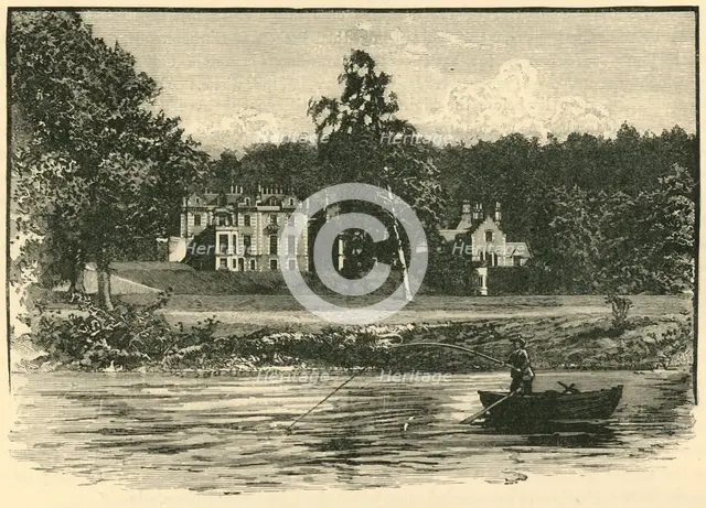 'Abbotsford, from the River', 1898. Creator: Unknown.