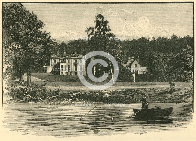 'Abbotsford, from the River', 1898. Creator: Unknown.