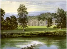 Abbotsford, Roxburghshire, Scotland, home of the Scott family, c1880