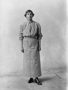 Abby Scott Baker, Occoquan Uniform, 1917. Creator: Harris & Ewing