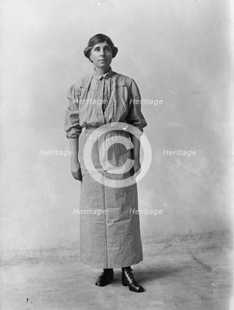 Abby Scott Baker, Occoquan Uniform, 1917. Creator: Harris & Ewing.