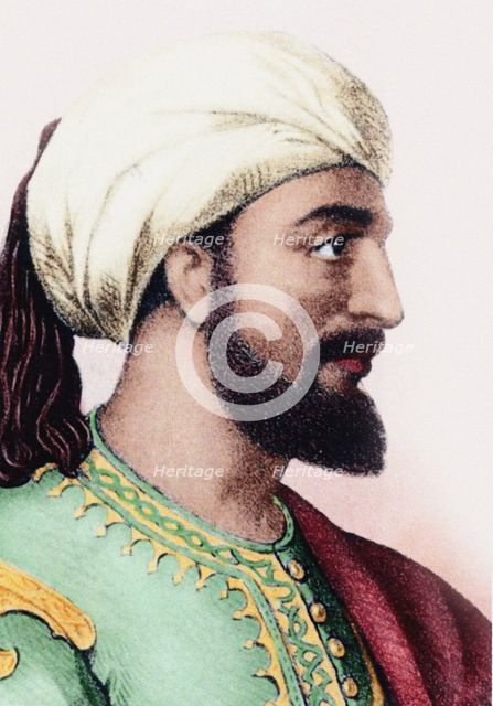 Abd al-Rahman III, Caliph of Córdoba, 19th century.