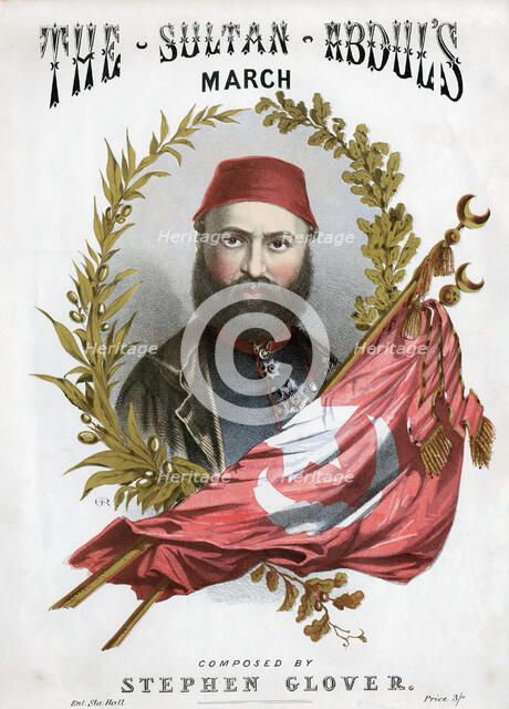 Abd-ul-Aziz (1830-1876), Sultan of Turkey from 1861, c1871. Artist: Unknown