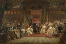 Abdication of Charles V. Creator: Philippe Jacques van Bree