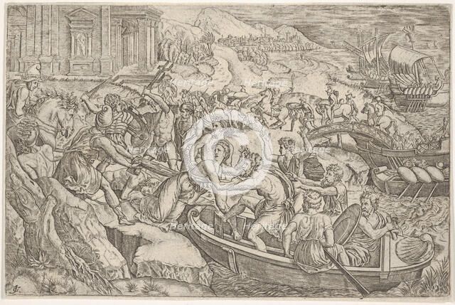 Abduction of Helen. Creator: Unknown.