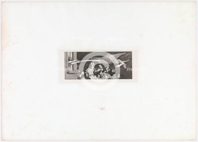Abduction. (Opus VI, Plate 9 from Paraphrase on the Finding of a Glove), 1881.