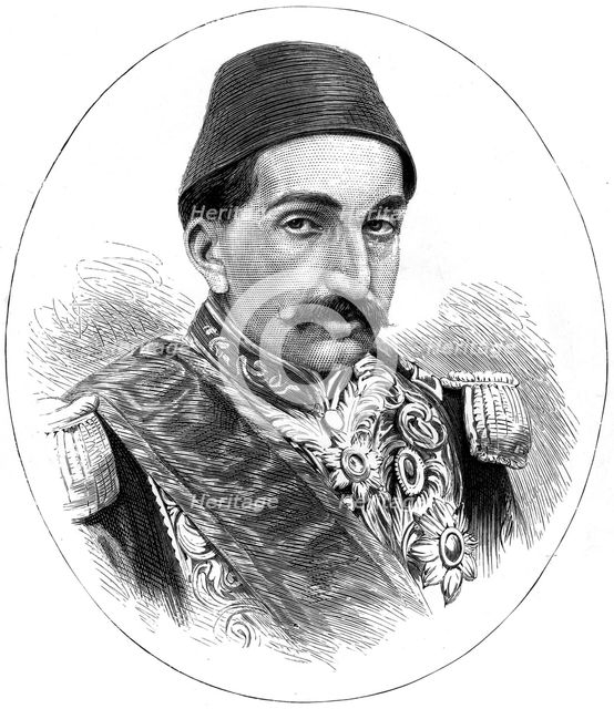 Abdul Hamid II, Sultan of Turkey, 19th century. Artist: Unknown