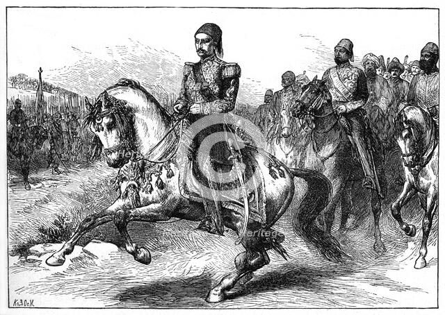 Abdul Hamid II, Sultan of the Ottoman Empire, 1900. Artist: Unknown