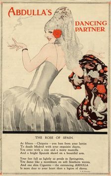 Abdulla Cigarettes, 1920s. Artist: René Vincent