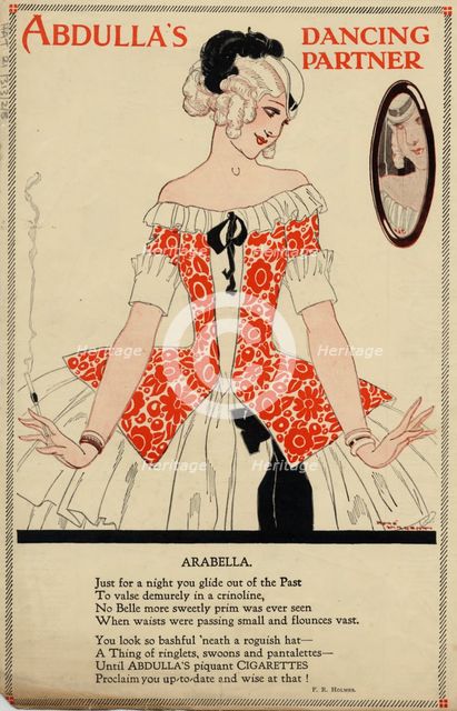 Abdulla Cigarettes, 1920s. Artist: René Vincent