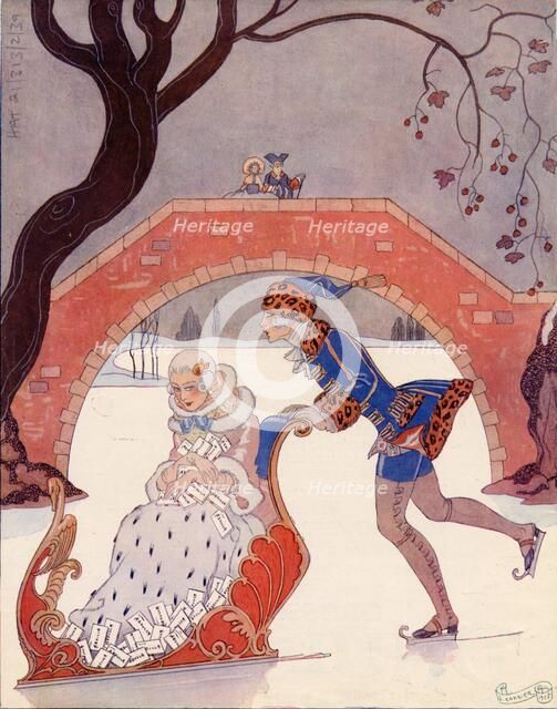 Abdulla Cigarettes, 1925. Artist: Georges Barbier