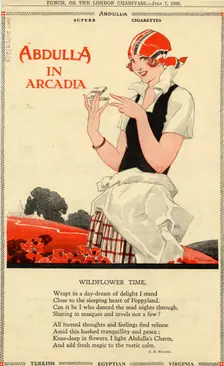 Abdulla Cigarettes, 1926. Creator: René Vincent
