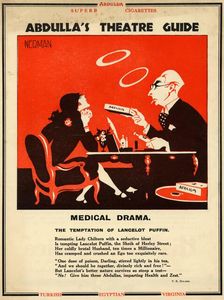 Abdulla Cigarettes, 1928. Artist: Nerman