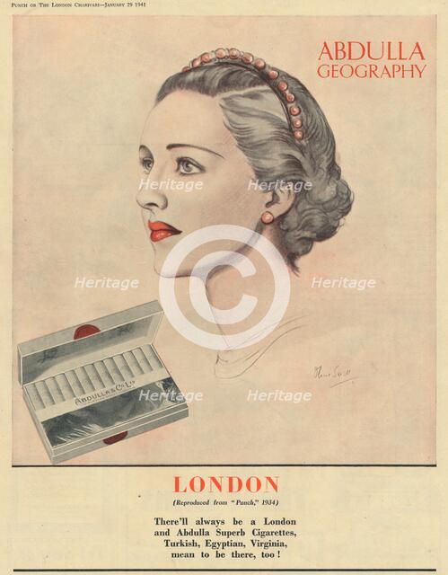 'Abdulla Geography - London', 1941. Artist: Unknown.