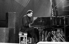Abdullah Ibrahim, Brecon Jazz Festival, Powys, Wales, August 2001. Artist: Brian O'Connor
