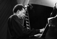 Abdullah Ibrahim, Brecon Jazz Festival, Powys, Wales, August 2001. Artist: Brian O'Connor