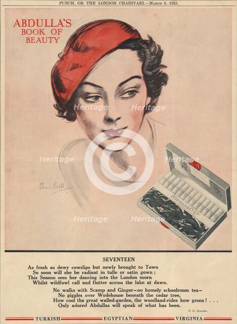 'Abdulla's Book for Beauty - Seventeen', 1935. Artist: Unknown.
