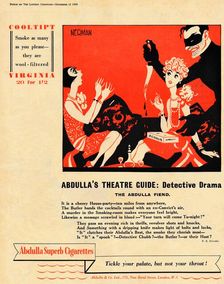 Abdulla's Theatre Guide: Detective Drama - The Abdulla Fiend 1939