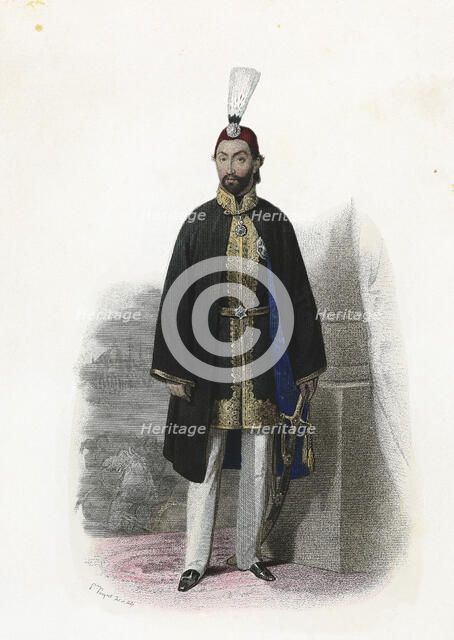 Abdülmecit, in Arabic Abd al-Majid (1823-1861). 31st Ottoman sultan, he succeeded his father Memm…