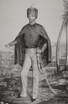 Abdulmejid I, (1823-1861), Sultan of the Ottoman Empire (1839-1861), 1852. From "Detail. Creator: Martínez