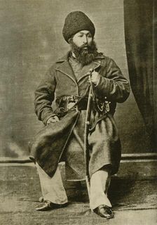 Abdur Rahman, Ameer of Afghanistan 1880s, (1901). Creator: Bourke