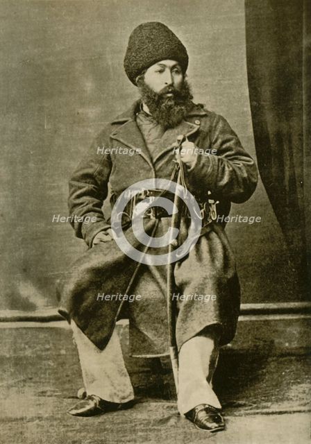 'Abdur Rahman, Ameer of Afghanistan', 1880s, (1901).  Creator: Bourke.