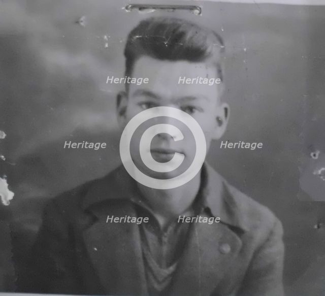 Abe Lazarus - headshot from police file. 1934. Creator: Unknown.