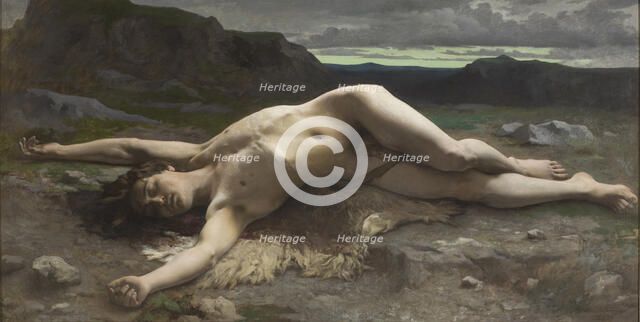 Abel. Artist: Bellanger, Camille Félix (1853-1923)