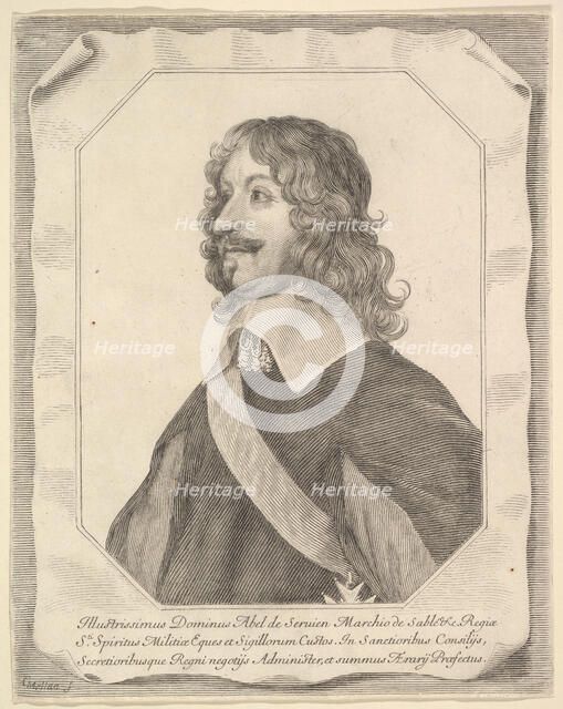 Abel Servien. Creator: Claude Mellan.