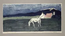 Abenddämmerung (Dusk), 1904. Creator: Kandinsky, Wassily Vasilyevich (1866-1944)