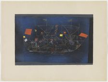 Abenteuer-Schiff (The Adventure Ship), 1927. Creator: Klee, Paul (1879-1940)