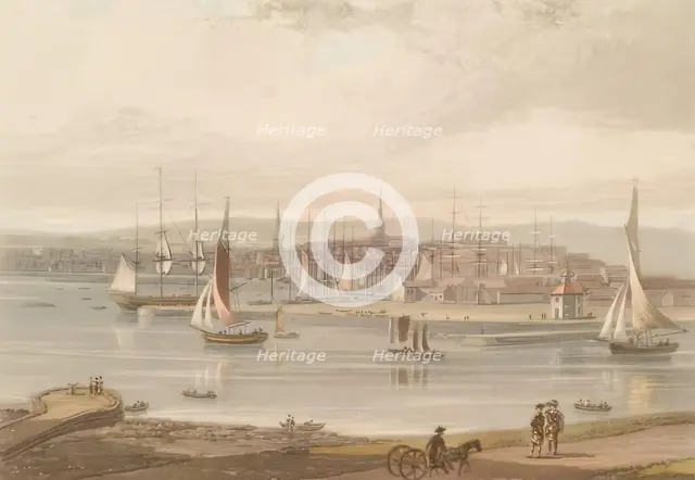Aberdeen, 1822. Creator: William Daniell.