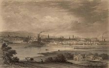 Aberdeen from the South, c1850. Creator: Richard Parminster Cuff