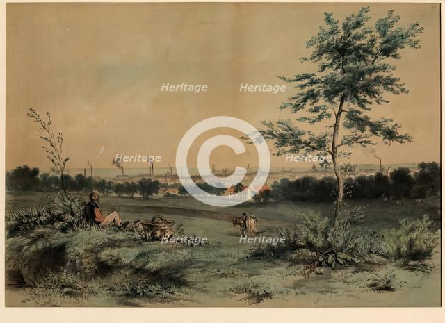 Aberdeen From Cornhill, c1840s. Creator: William Nichol.
