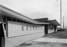 Aberdeen Station, Pennsylvania Railroad, Aberdeen, Maryland, 1944. Creator: Gottscho-Schleisner, Inc