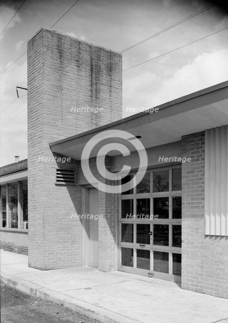 Aberdeen Station, Pennsylvania Railroad, Aberdeen, Maryland, 1944. Creator: Gottscho-Schleisner, Inc.