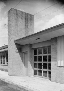 Aberdeen Station, Pennsylvania Railroad, Aberdeen, Maryland, 1944. Creator: Gottscho-Schleisner, Inc