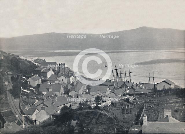 'Aberdovey - View of the Town and the Bay', 1895. Artist: Unknown.