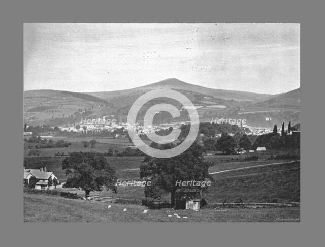Abergavenny, c1900. Artist: RI Houlson.