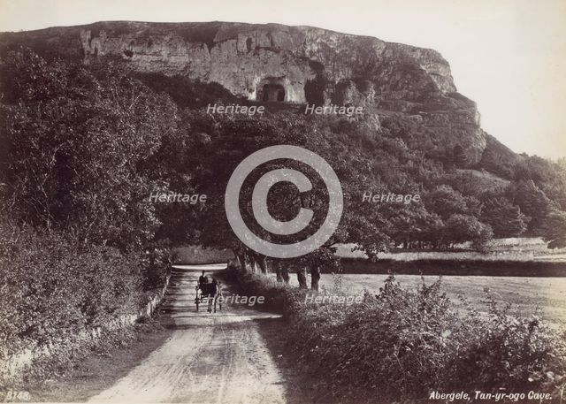 Abergele, Tan-yr-ogo Cave, 1870s. Creator: Francis Bedford.