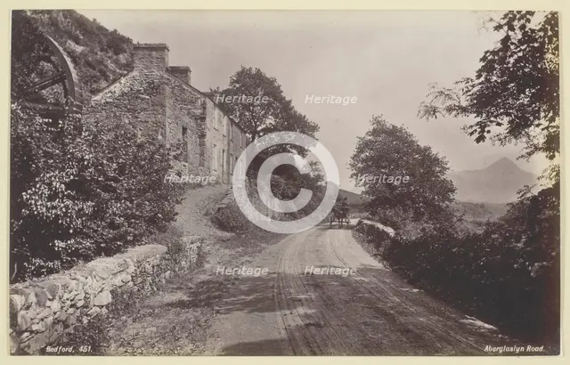 Aberglaslyn Road, 1860/94. Creator: Francis Bedford.